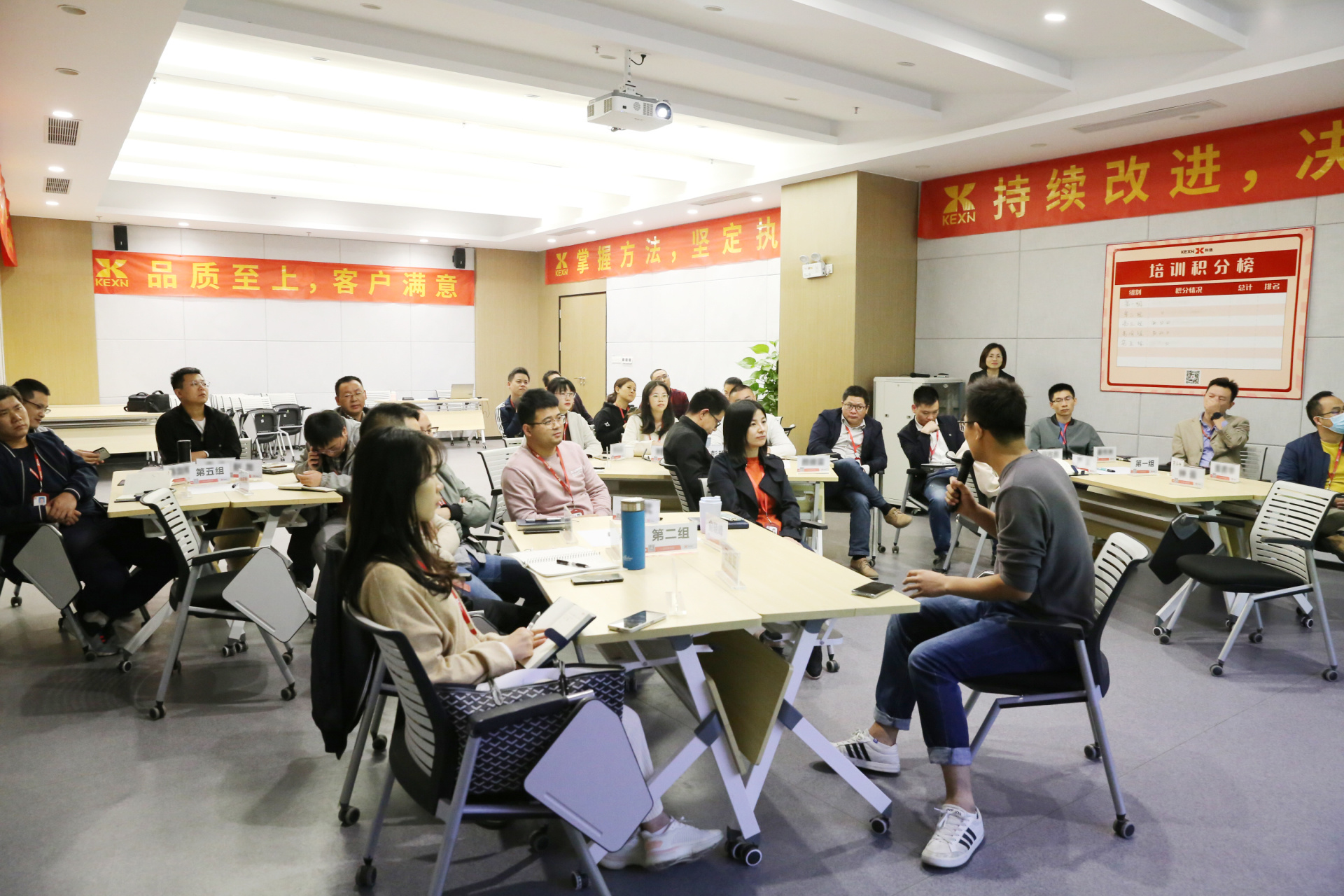 質(zhi)量點亮未來 || 科(ke)信(xin)技(ji)術(shù)第一(yi)屆“送質(zhi)量進(jin)部(bu)們(men)”活動(dòng)首戰告捷